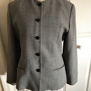 Lined Wool blazer by Burberry’s. Size 10